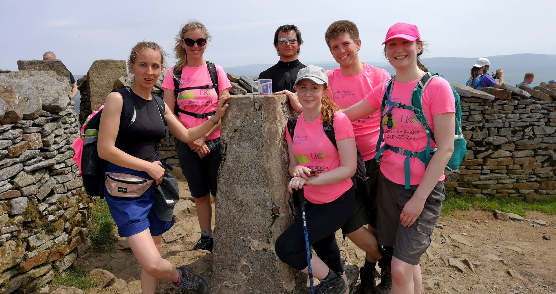 LKG Peaks Challenge for just giving Tackling Yorkshire Three Peaks