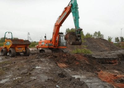 Pochin Construction site survey – Wigan